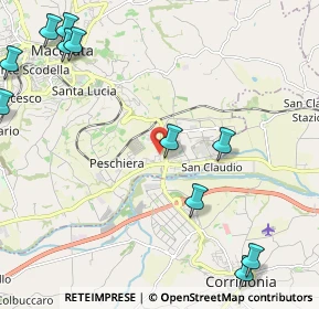 Mappa Borgo Piediripa, 62100 Piediripa MC, Italia (3.09182)