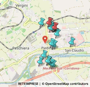 Mappa Borgo Piediripa, 62100 Piediripa MC, Italia (0.746)