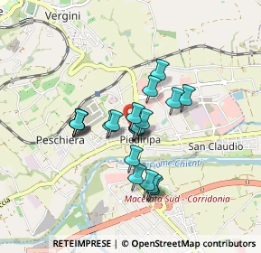 Mappa Borgo Piediripa, 62100 Piediripa MC, Italia (0.6575)