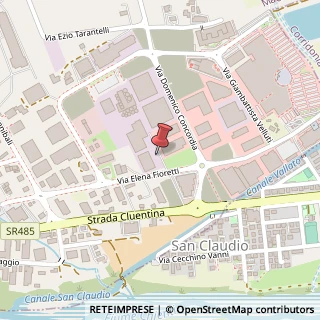 Mappa Via Elena Fioretti, 26, 62100 Macerata, Macerata (Marche)