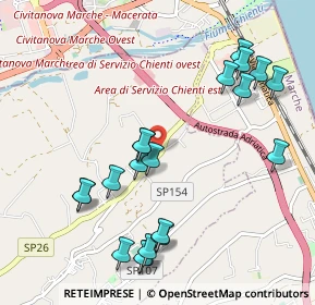 Mappa Via Lussu Emilio, 63811 Sant'Elpidio a Mare FM, Italia (1.1615)