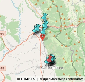 Mappa Via del Saletto, 06022 Fossato di Vico PG, Italia (3.7115)