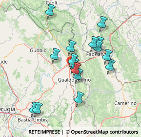 Mappa Via del Saletto, 06022 Fossato di Vico PG, Italia (13.76188)