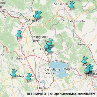 Mappa Loc. Teccognano, 52044 Cortona AR, Italia (24.24214)