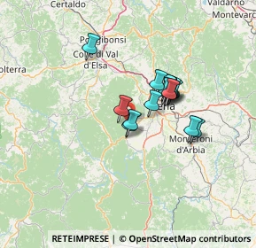 Mappa Sovicille, 53018 Sovicille SI, Italia (9.90625)