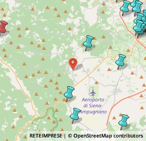 Mappa Sovicille, 53018 Sovicille SI, Italia (7.7655)