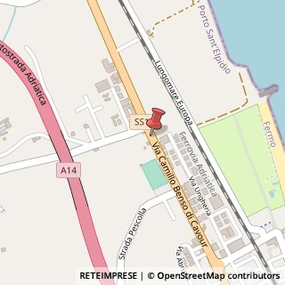Mappa Via Camillo Benso Cavour, 231, 63821 Porto Sant'Elpidio, Fermo (Marche)