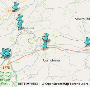 Mappa CAP, 62100 Macerata MC, Italia (6.2)