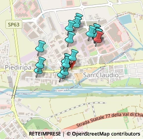 Mappa CAP, 62100 Macerata MC, Italia (0.3815)