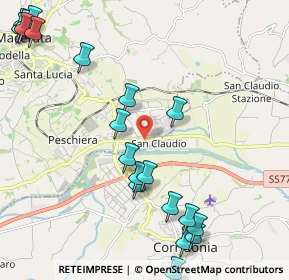 Mappa CAP, 62100 Macerata MC, Italia (2.8235)