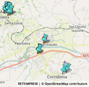 Mappa CAP, 62100 Macerata MC, Italia (3.47278)