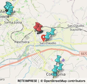 Mappa CAP, 62100 Macerata MC, Italia (2.8795)