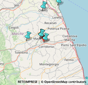 Mappa Strada Cluentina, 62100 Piediripa MC, Italia (24.11636)