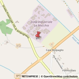 Mappa Località la Macchia, 85A, 53018 Sovicille, Siena (Toscana)