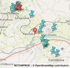 Mappa Via Volturno, 62100 Piediripa MC, Italia (2.694)