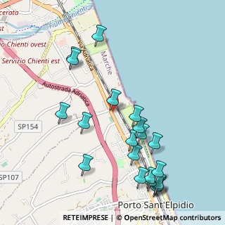 Mappa Via Ungheria, 63821 Sant'Elpidio a mare FM, Italia (1.219)