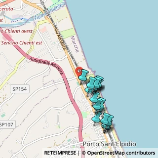 Mappa Via Ungheria, 63821 Sant'Elpidio a mare FM, Italia (0.937)