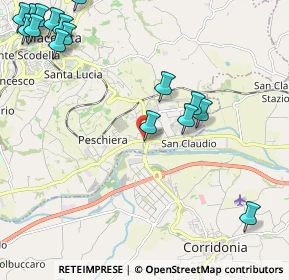 Mappa Piazzale Salvo D'Acquisto, 62100 Piediripa MC, Italia (3.03938)