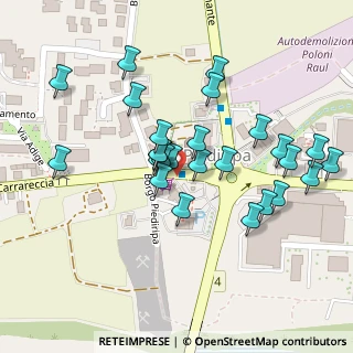 Mappa Piazzale Salvo D'Acquisto, 62100 Piediripa MC, Italia (0.10385)
