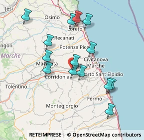 Mappa Via XXIV Maggio, 62010 Trodica MC, Italia (14.995)