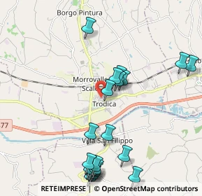 Mappa Via XXIV Maggio, 62010 Trodica MC, Italia (2.465)