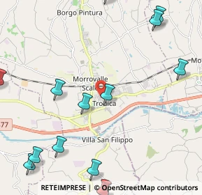 Mappa Via XXIV Maggio, 62010 Trodica MC, Italia (3.52)