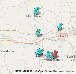 Mappa Via Giacomo Brodolini, 62010 Trodica MC, Italia (4.41909)