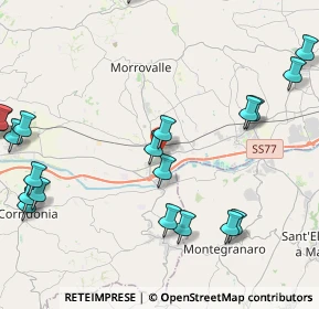 Mappa Via Giacomo Brodolini, 62010 Trodica MC, Italia (5.787)