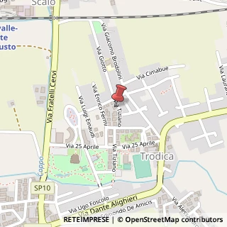 Mappa Via Tiziano, 10, 62010 Morrovalle, Macerata (Marche)