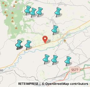 Mappa Strada Statale, 62010 Treia MC, Italia (4.62667)