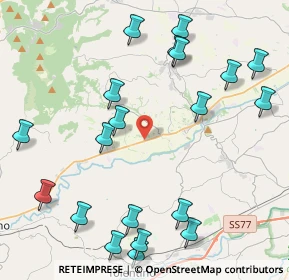 Mappa Strada Statale, 62010 Treia MC, Italia (5.3345)