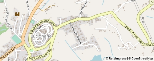 Mappa Lucignano