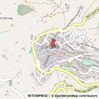 Mappa Piazza della Repubblica, 10, 52044 Cortona, Arezzo (Toscana)