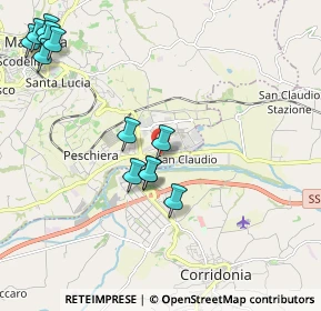 Mappa Strada Cluentina, 62100 Macerata MC, Italia (2.44667)