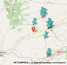 Mappa C.da Vallonica, 62010 Treia MC, Italia (4.23364)