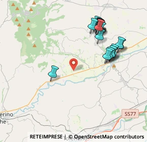 Mappa C.da Vallonica, 62010 Treia MC, Italia (4.396)