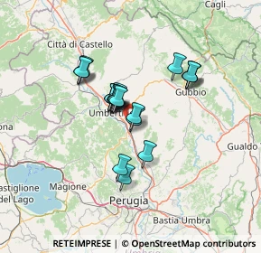 Mappa Vocabolo Colle del Sole, 06019 Pierantonio PG, Italia (10.2055)
