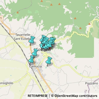 Mappa Via Orto di Cera, 52044 Cortona AR, Italia (0.85067)