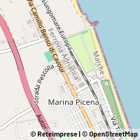 Kartta Porto Sant'Elpidio