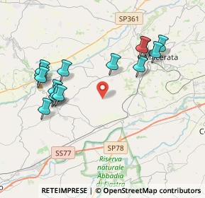 Mappa Contrada Boschetto, 62100 Sforzacosta MC, Italia (4.22067)