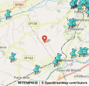 Mappa Contrada Boschetto, 62100 Sforzacosta MC, Italia (3.705)