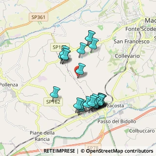 Mappa Contrada Boschetto, 62100 Sforzacosta MC, Italia (1.79615)