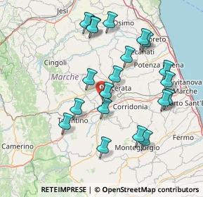 Mappa Contrada Boschetto, 62100 Sforzacosta MC, Italia (15.807)