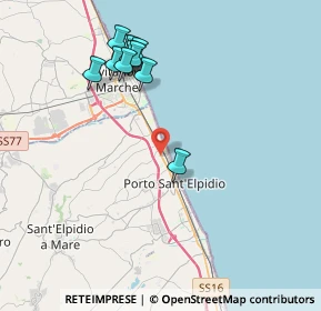 Mappa Via Sicilia, 63821 Porto Sant'Elpidio FM, Italia (4.18)