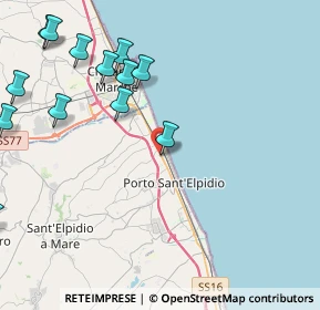 Mappa Via Sicilia, 63821 Porto Sant'Elpidio FM, Italia (5.53692)