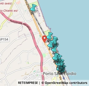 Mappa Via Sicilia, 63821 Porto Sant'Elpidio FM, Italia (1.059)