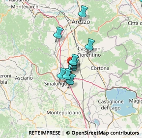 Mappa Via d'Arezzo, 52045 Foiano della Chiana AR, Italia (15.18154)