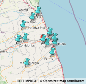 Mappa Via Alessandro Volta, 63811 Sant'Elpidio a mare FM, Italia (12.79833)