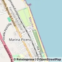 Kaart Porto Sant'Elpidio