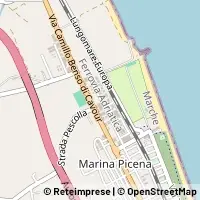 Kaart Porto Sant'Elpidio